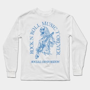 Social Distortion /// Skeleton Rock N Roll Long Sleeve T-Shirt